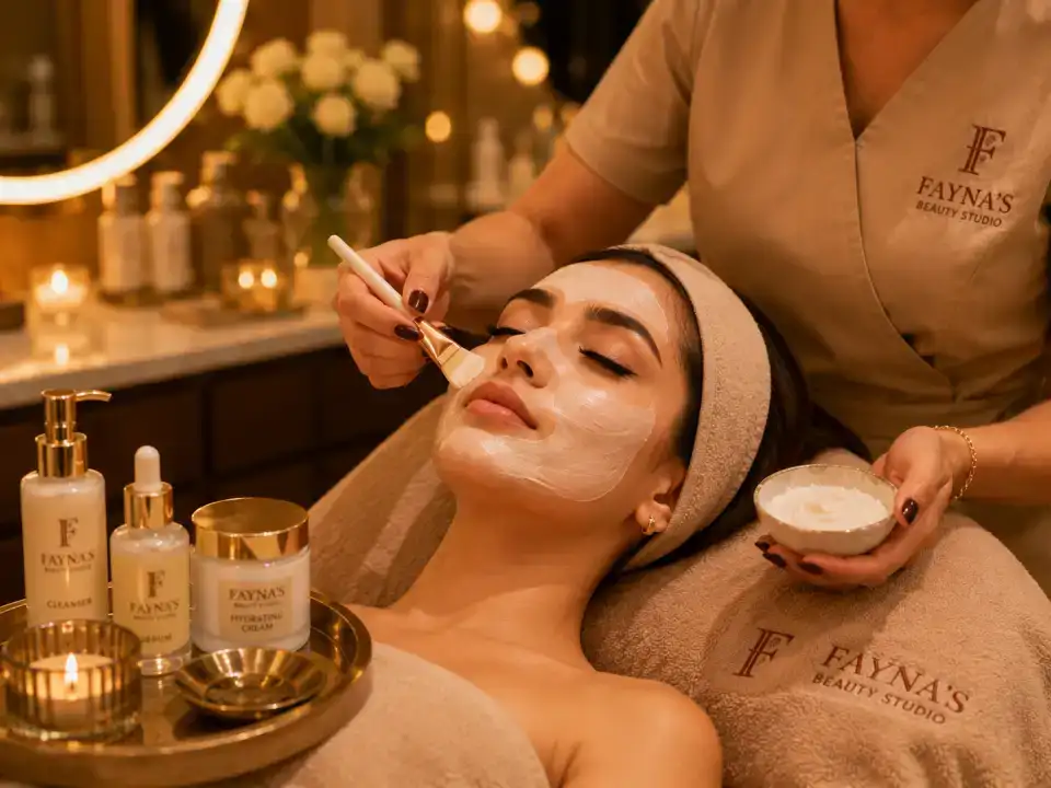 Facials & Skincare treatments at Fayna's Beauty Studio Islamabad