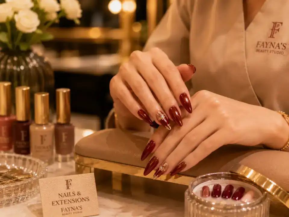 Nails & Extensions treatments at Fayna's Beauty Studio Islamabad