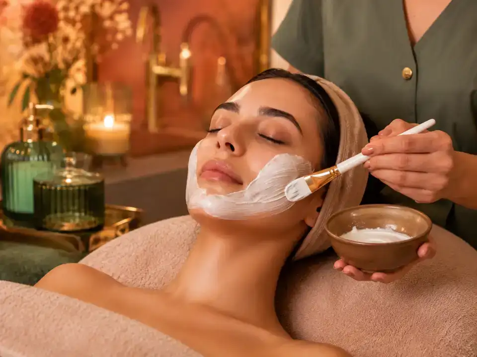 Face Polish treatment at Fayna's Beauty Studio Islamabad
