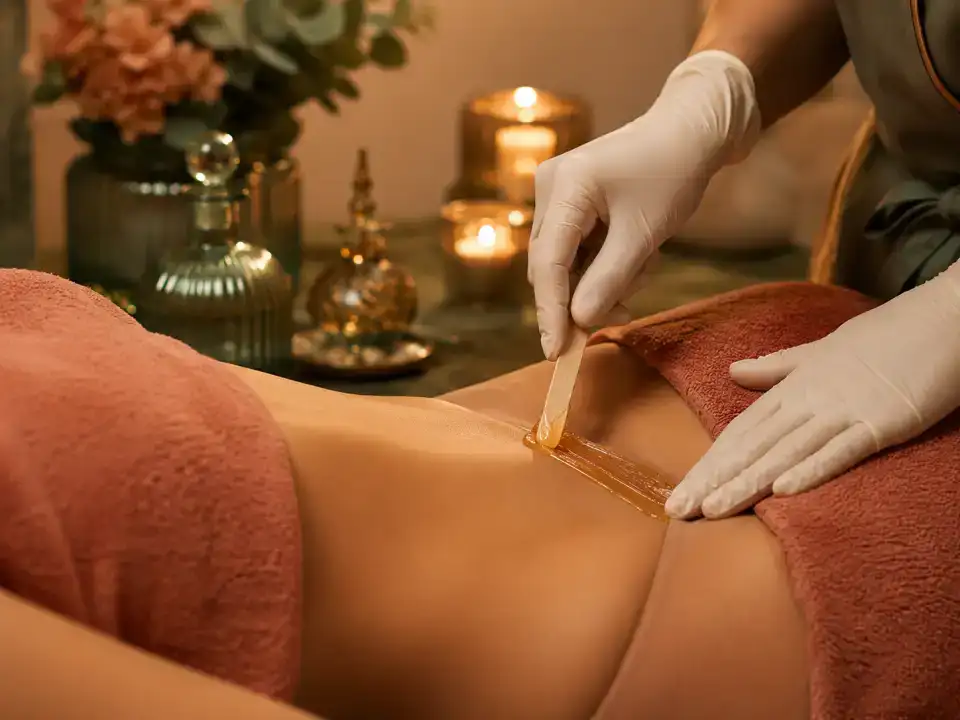 Bikini Fruit Wax treatment at Fayna's Beauty Studio Islamabad