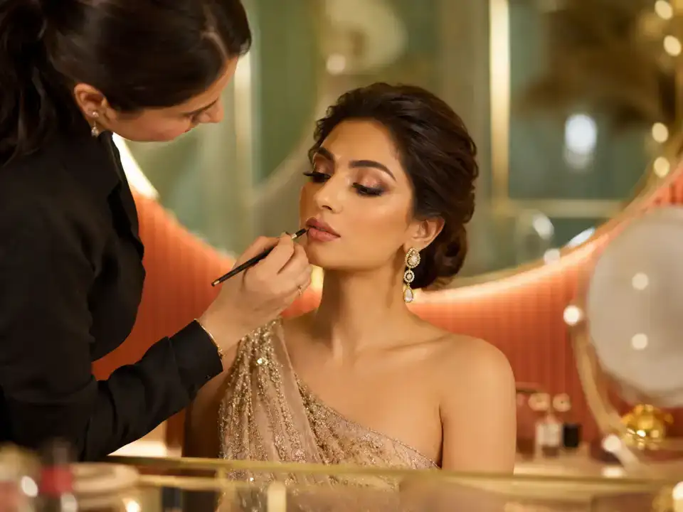 Party Makeup treatment at Fayna's Beauty Studio Islamabad