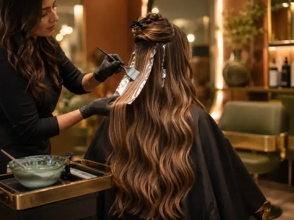 Highlights - Full Length treatment at Fayna's Beauty Studio Islamabad