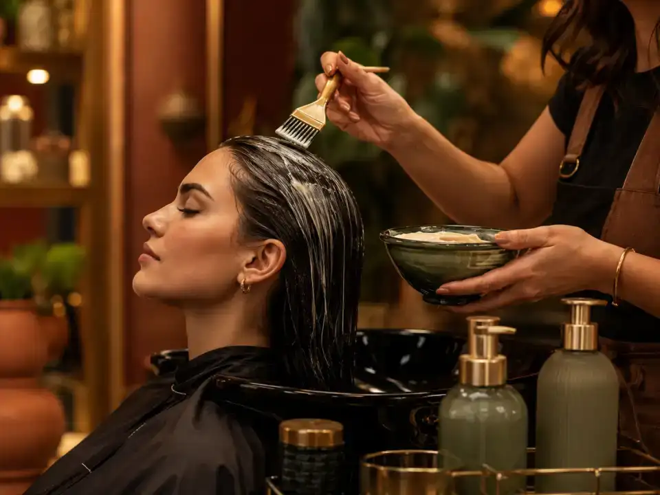 Intensive Hair Mask Treatment at Fayna's Beauty Studio Islamabad