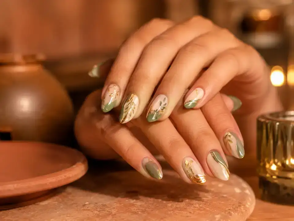 Nail Art treatment at Fayna's Beauty Studio Islamabad