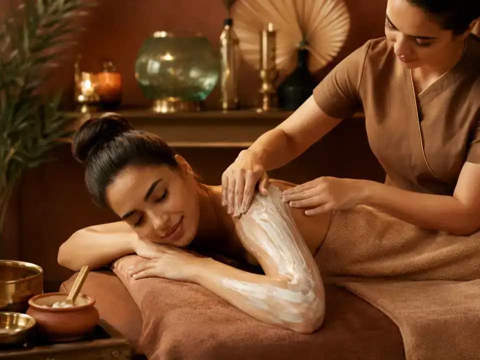 Body Facial treatment at Fayna's Beauty Studio Islamabad